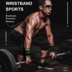 50 Pcs Adjustable Compression Sports Sweat Absorbing Wrist Band for Men