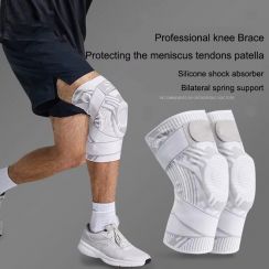 8 Pcs Basketball Knee Support With Side Stabilizers Gel