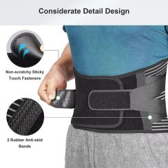 4 Pcs Breathable Cross Border Waist Support Belt for Sports
