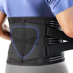 5 Pcs Double Pressure Highly Breathable Ergonomic Design Waist Support